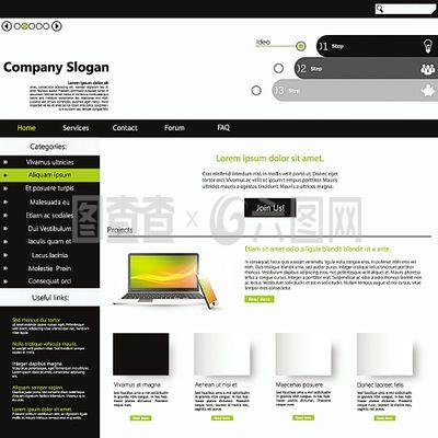 極簡主義外國網(wǎng)站設(shè)計在計算機維修服務(wù)中的運用